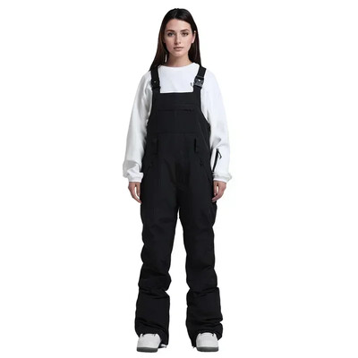 Talvised Meeste Suusapüksid 2025 Outdoor Lumelaua Jumpsuit Kombinesoonid Naiste Soe Tuulekindel suusariietus Snow Sport Veekindlad püksid