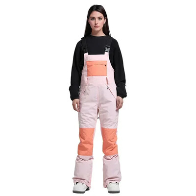 Talvised Meeste Suusapüksid 2025 Outdoor Lumelaua Jumpsuit Kombinesoonid Naiste Soe Tuulekindel suusariietus Snow Sport Veekindlad püksid