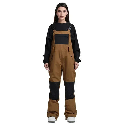 Talvised Meeste Suusapüksid 2025 Outdoor Lumelaua Jumpsuit Kombinesoonid Naiste Soe Tuulekindel suusariietus Snow Sport Veekindlad püksid