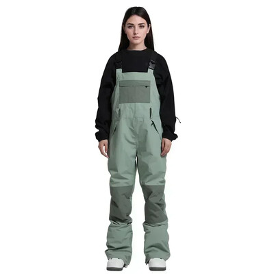 Talvised Meeste Suusapüksid 2025 Outdoor Lumelaua Jumpsuit Kombinesoonid Naiste Soe Tuulekindel suusariietus Snow Sport Veekindlad püksid