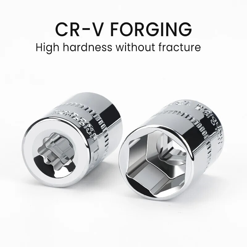 Cheie tubulară, set de 12 bucăți de instrumente multifuncționale, set mașină de întreținere rapidă cu clichet, combinație de chei rapide cu clichet