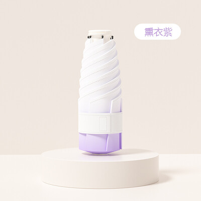 Πεντάπτυχη ομπρέλα ντεγκραντέ Μαύρη Πλαστική Ομπρέλα Ήλιου Ηλιόλουστη ή Βροχερή Ομπρέλα Μικρή φορητή ομπρέλα τσέπης