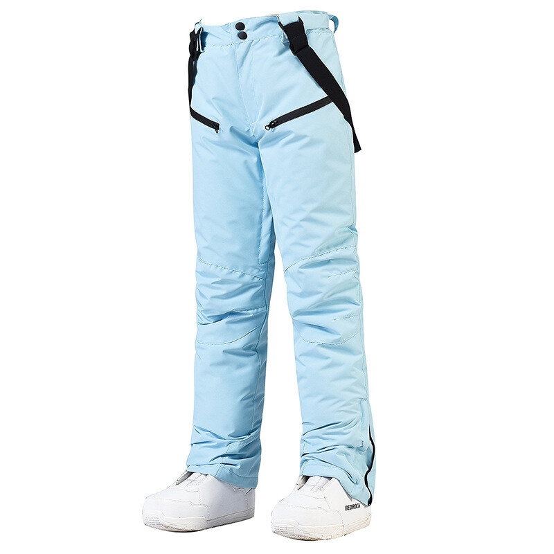 Pantaloni de schi la modă noi, bărbați, femei, impermeabili, pentru zăpadă, pantaloni de iarnă pentru snowboarding, cu suspensie pentru talie