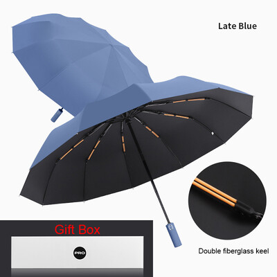 Umbrelă super puternică Xiaomi 24 Bones cu cutie cadou Protecție UV pliabilă Umbrelă de soare Umbrelă de soare ploaie Dublă utilizare 2 ani garanție