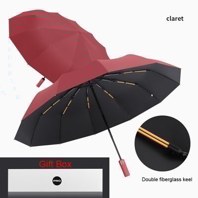 Umbrelă super puternică Xiaomi 24 Bones cu cutie cadou Protecție UV pliabilă Umbrelă de soare Umbrelă de soare ploaie Dublă utilizare 2 ani garanție