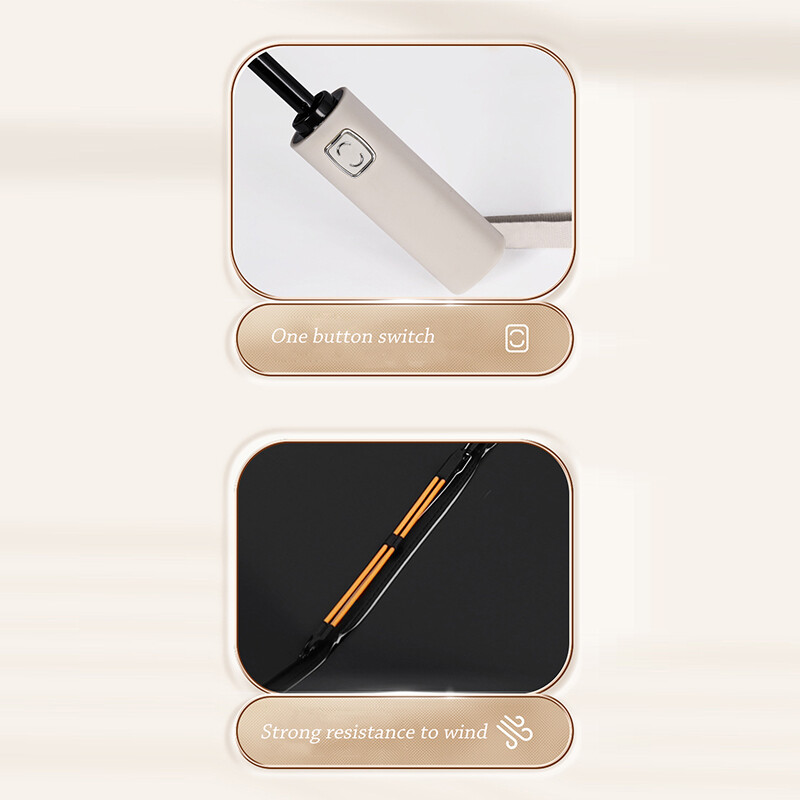 Umbrelă super puternică Xiaomi 24 Bones cu cutie cadou Protecție UV pliabilă Umbrelă de soare Umbrelă de soare ploaie Dublă utilizare 2 ani garanție