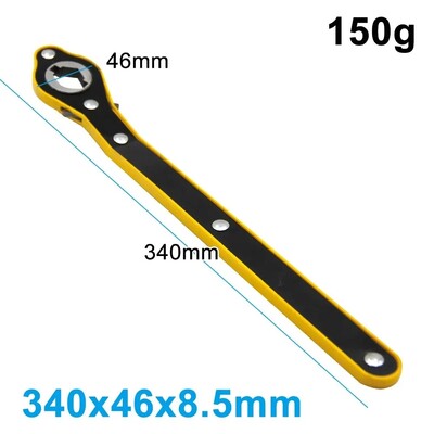 Automobilski ključ s dugom ručkom koji štedi rad Ključ s čegrtaljkom Automobilski ključ Ključ za ovjes gume Alat za održavanje automobila