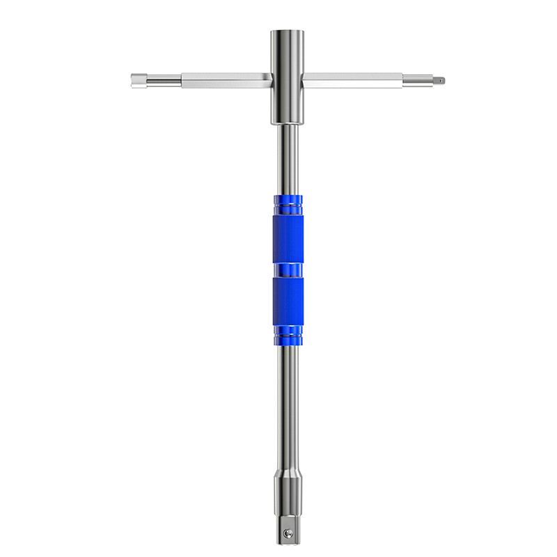 Hatlapfejű csavarkulcs T fogantyúhoz hatlapú imbuszkulcs kulcskulcshoz T-típusú dugókulcs javítás Univerzális hosszabbító rúd leejtése