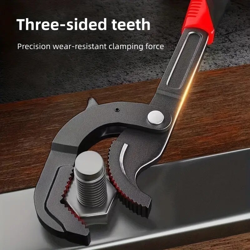 Multifunktsionaalne Auto Power Grip toruvõti Metallist isereguleeruv mutrivõti Quick Open Pipe universaalne mutrivõtme kombineeritud tööriistakomplekt