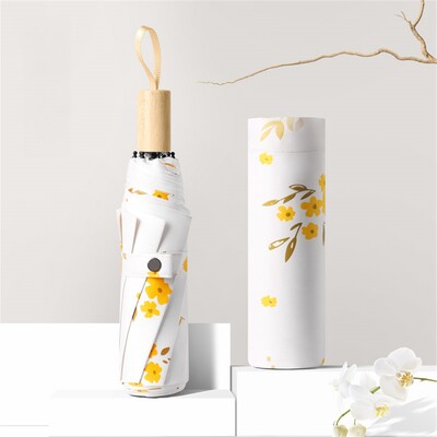 1 gabals personalizēta radoša raksta vēja un lietus necaurlaidīga saulaina lietussarga, piemērots neliels, dažāda rakstura lietussargs