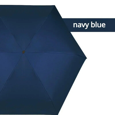 Anti UV Super Mini Pocket Compact Sun Umbrella Saliekams lietus vēja necaurlaidīgs ceļojumu mini lietussargs