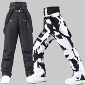 Férfi és női sínadrágok, Hónadrágok, Szélálló, Vízálló, Szuper meleg, Páros pánt, Szabadtéri sportok, Snow Mountain Costu