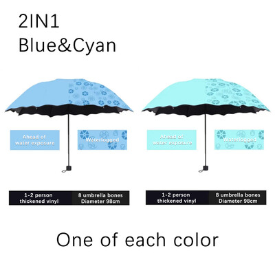 Moodne Rainbow vihmavari, kolme volditav vihmavari, pika käepidemega automaatne tuulekindel kokkupandav sirge vihmavari