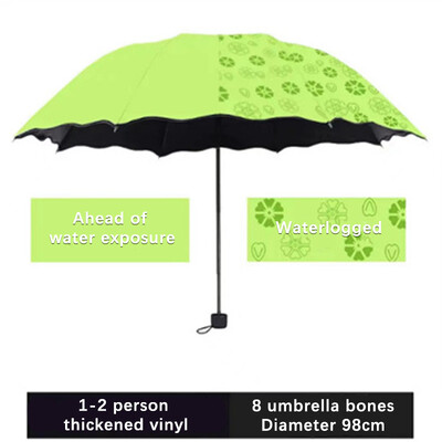 Moodne Rainbow vihmavari, kolme volditav vihmavari, pika käepidemega automaatne tuulekindel kokkupandav sirge vihmavari