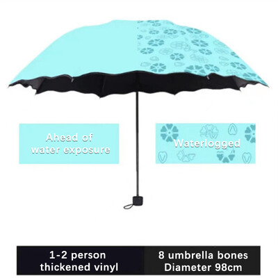 Moodne Rainbow vihmavari, kolme volditav vihmavari, pika käepidemega automaatne tuulekindel kokkupandav sirge vihmavari