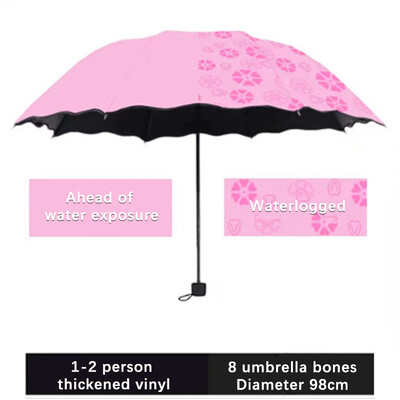 Moodne Rainbow vihmavari, kolme volditav vihmavari, pika käepidemega automaatne tuulekindel kokkupandav sirge vihmavari