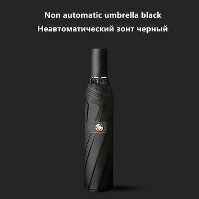 Umbrelă automată de ploaie, 7 culori, pentru femei, umbrelă pliabilă în trei, rezistentă la vânt, pentru bărbați, umbrelă însorită și ploioasă, schimbă culoarea datorită UV