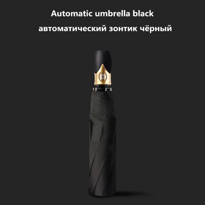 Umbrelă automată de ploaie, 7 culori, pentru femei, umbrelă pliabilă în trei, rezistentă la vânt, pentru bărbați, umbrelă însorită și ploioasă, schimbă culoarea datorită UV