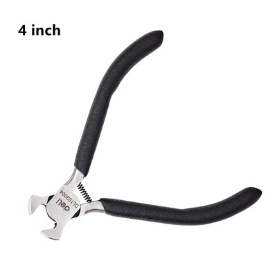 Deli 1Gb Mini knaibles Stiepļu griezējs Spīlējošs Stiepļu gofrēšanas rīks Kabeļu griezēji Gara deguna knaibles rotaslietu izgatavošanas instrumentiem