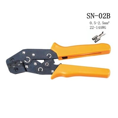 SN-06WF SN-06WFL SN-16WF SN-05WF SN-02WF2C SN-02WF SN-0725 SN-02B SN-2 7,5'' mini krimpovacie kliešte európskeho štýlu, ručný nástroj