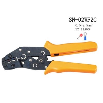 SN-06WF SN-06WFL SN-16WF SN-05WF SN-02WF2C SN-02WF SN-0725 SN-02B SN-2 7,5'' mini krimpovacie kliešte európskeho štýlu, ručný nástroj