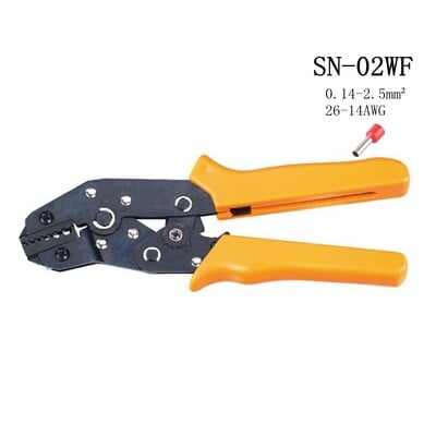 SN-06WF SN-06WFL SN-16WF SN-05WF SN-02WF2C SN-02WF SN-0725 SN-02B SN-2 7,5'' mini krimpovacie kliešte európskeho štýlu, ručný nástroj