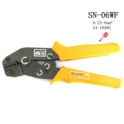 SN-06WF SN-06WFL SN-16WF SN-05WF SN-02WF2C SN-02WF SN-0725 SN-02B SN-2 7,5'' mini krimpovacie kliešte európskeho štýlu, ručný nástroj