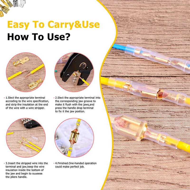 „DuPont“ gnybtų užspaudimo įrankiai SN-58B replių rinkinys XH2.54 SM kištuko spyruoklinis spaustukas, skirtas JST ZH1.5 2.0PH 2.5XH EH SM dėžutės jungčių rinkinys