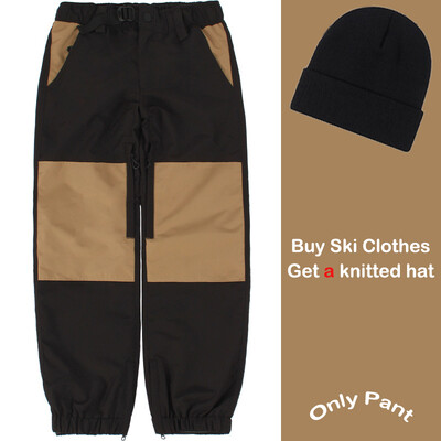 Σνόουμπορντ Ρούχα Γυναικείες ζεστές φόρμες για υπαίθρια αθλητικά παντελόνια σκι βουνού Ανδρικά ρούχα πεζοπορίας για σκι Παντελόνια σκι Χειμερινά νέα παντελόνια για χιόνι