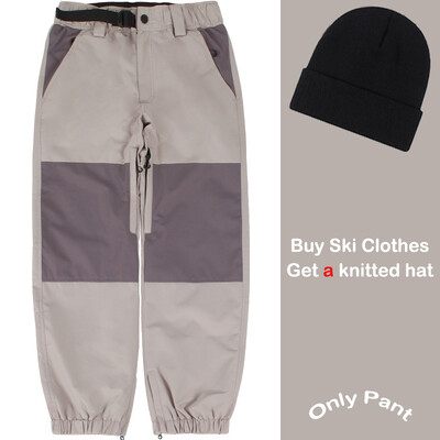 Σνόουμπορντ Ρούχα Γυναικείες ζεστές φόρμες για υπαίθρια αθλητικά παντελόνια σκι βουνού Ανδρικά ρούχα πεζοπορίας για σκι Παντελόνια σκι Χειμερινά νέα παντελόνια για χιόνι