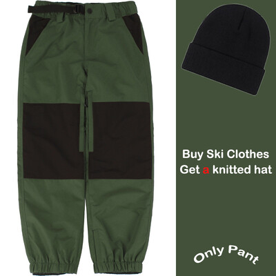 Σνόουμπορντ Ρούχα Γυναικείες ζεστές φόρμες για υπαίθρια αθλητικά παντελόνια σκι βουνού Ανδρικά ρούχα πεζοπορίας για σκι Παντελόνια σκι Χειμερινά νέα παντελόνια για χιόνι