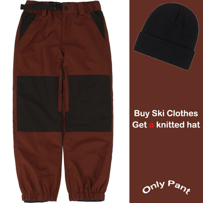 Σνόουμπορντ Ρούχα Γυναικείες ζεστές φόρμες για υπαίθρια αθλητικά παντελόνια σκι βουνού Ανδρικά ρούχα πεζοπορίας για σκι Παντελόνια σκι Χειμερινά νέα παντελόνια για χιόνι