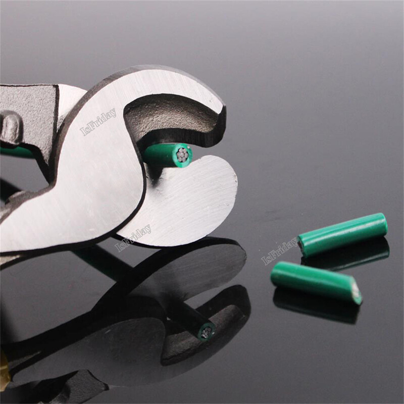 Cutter cablu izolat Dispozitiv de dezimbrare electrician foarfece clește foarfece unelte de tăiat manual 6/7/8/10 inch clește pentru șuruburi