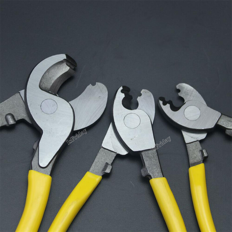 Cutter cablu izolat Dispozitiv de dezimbrare electrician foarfece clește foarfece unelte de tăiat manual 6/7/8/10 inch clește pentru șuruburi
