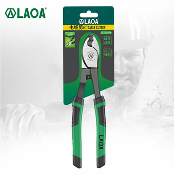 LAOA Cable Cutter CR-V Πένσα πτύχωσης Μπουλόνι κοπής ηλεκτρικό απογυμνωτή σύρματος Συνδυασμός πολλαπλών λειτουργιών Αντιολισθητικά εργαλεία χειρός