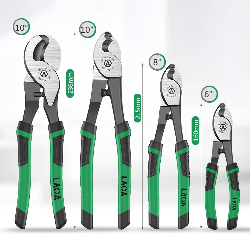 LAOA Rezač kabela CR-V Kliješta za rezanje vijaka Kombinacija skidača električnih žica Višenamjenski ručni alati Anti-Slip