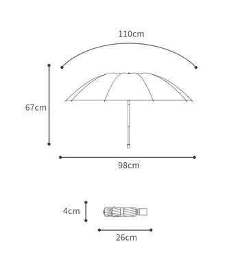 Flower Folding Sun Umbrella Γυναικεία Αντιηλιακή Προστασία Σκίασης Πτυσσόμενη Ομπρέλα Sunny Umbrella διπλής χρήσης