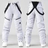 2024 Vonkajšie športové pánske lyžiarske nohavice, vetruodolné dámske snehové nohavice, horské bavlnené snowboardové dámske overaly, nepremokavé oblečenie
