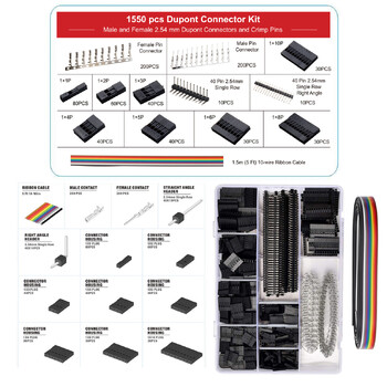 SN-01BM Κιτ πένσας πτύχωσης AWG 28-20 Εργαλείο πτύχωσης με καστάνια 2,54 mm Τερματικά Dupont 2,54 mm JST-XH Connectors Crimper Crimper Σετ