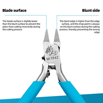 MJL M-1942 Model Nippers Ultra-Thin Single-Edged Gundam Model Building Tools για αρχάριους για επισκευή και επισκευή πλαστικών μοντέλων