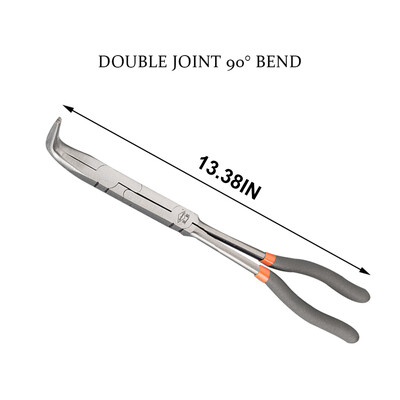 13 collu daudzfunkcionālas smailas knaibles Daudzsavienojumu gara roktura knaibles Oglekļa tērauda remonta instrumenti rūpniecībai
