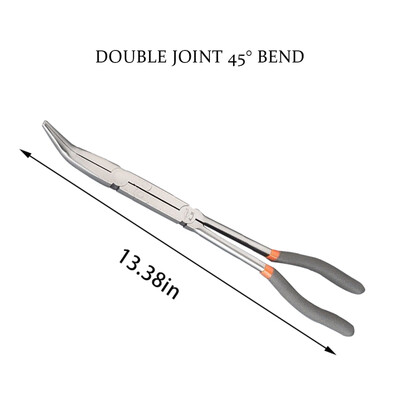 13 collu daudzfunkcionālas smailas knaibles Daudzsavienojumu gara roktura knaibles Oglekļa tērauda remonta instrumenti rūpniecībai