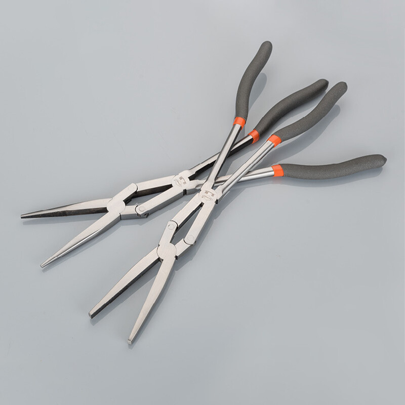 13 collu daudzfunkcionālas smailas knaibles Daudzsavienojumu gara roktura knaibles Oglekļa tērauda remonta instrumenti rūpniecībai