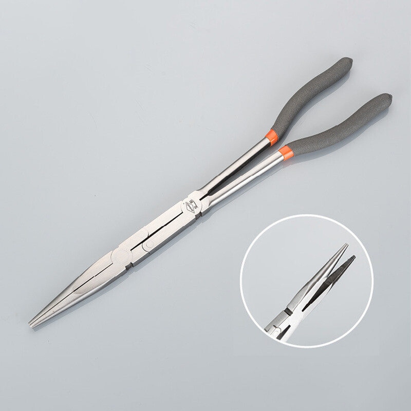 13 collu daudzfunkcionālas smailas knaibles Daudzsavienojumu gara roktura knaibles Oglekļa tērauda remonta instrumenti rūpniecībai