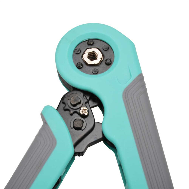 Clești de sertizare pentru terminale tubulare SO10-6 0,08-10mm² 28-7AWG Instrumente de sertizare Conector de sârmă Ferulă Instrument de clemă electrică de uz casnic