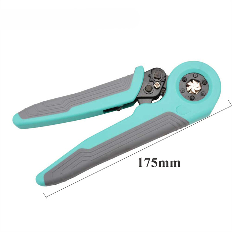 Clești de sertizare pentru terminale tubulare SO10-6 0,08-10mm² 28-7AWG Instrumente de sertizare Conector de sârmă Ferulă Instrument de clemă electrică de uz casnic