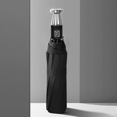 115cm μεγάλο αυτόματο αντιανεμικό σκίαστρο πτυσσόμενη ηλιόλουστη ομπρέλα 3 διπλή ομπρέλα 10 οστέινη φορητή συμπαγής ομπρέλα