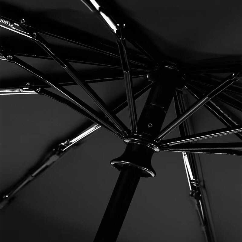 115cm μεγάλο αυτόματο αντιανεμικό σκίαστρο πτυσσόμενη ηλιόλουστη ομπρέλα 3 διπλή ομπρέλα 10 οστέινη φορητή συμπαγής ομπρέλα