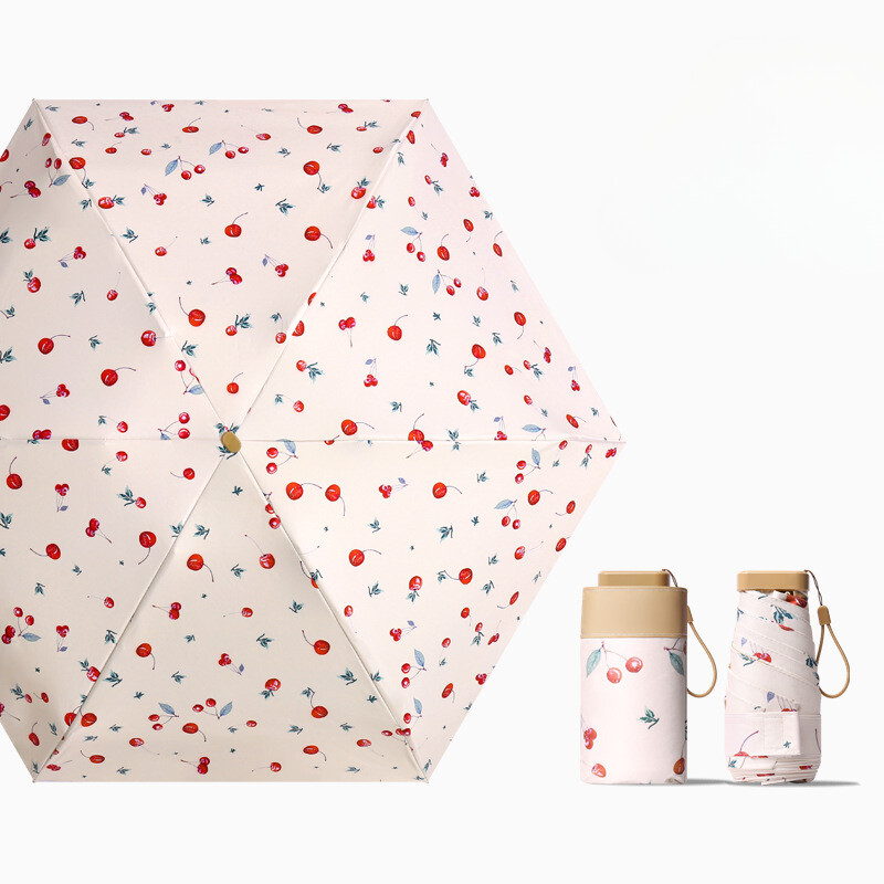 Plakans sešas reizes kabatas lietussargs saulessargs Krāsa Līme Saules aizsardzība Saules aizsardzība Lietussargs Lietussargs Sieviešu saliekamais lietussargs