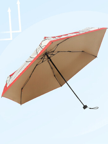 Βραχιόλι Umbrella 50 Fold Umbrella Ultra Light Mini Γυναικείο Μαύρο Gel Αντηλιακό Umbrella Light Luxury Portable Sunny Umbrella